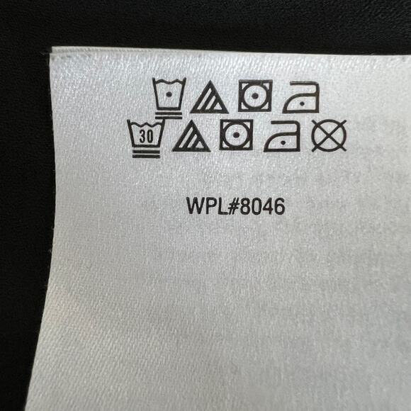 Bar III Womens Cami Top Size Large Black Lace Trim Strappy V-Neck Whimsigoth - Picture 6 of 6